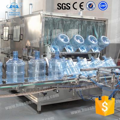 China Whole Line Beverage 5 Gallon 20L Barrel Bottle Water Filling Machine for sale