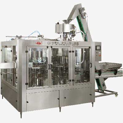 China Beverage Zhangjiagang huasheng PET glass bottle automatic rotary edible sesame peanut peanut olive oil filling machine for sale