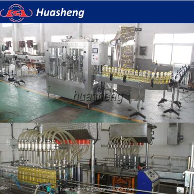 China Edible Beverage Olive Peanut Coconut Sesame Frying Oil Filling Line for sale