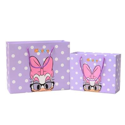 China Recycled Materials Factory direct sales cute animal birthday gift cartoon gift paper bag for sale