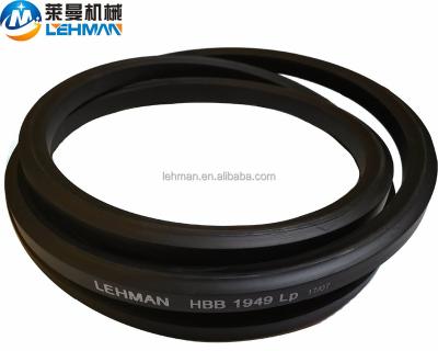 China Israel rubber and plastic v-belt for sale