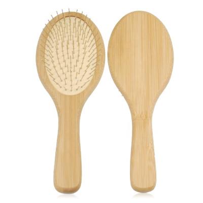 China Wet Bamboo Hair Brush. Air Cushion Panel Hair Brush Vintage Hair Scalp Care Hairbrush Spa Wooden Massage Pin Brush Wet Soft for sale