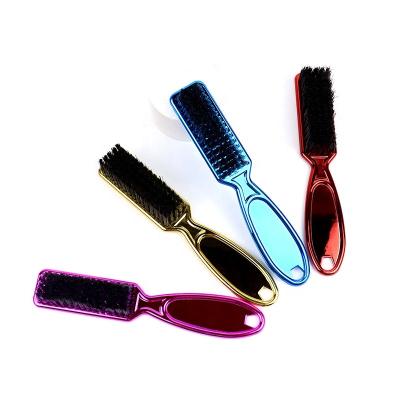 China Waterproof Four Color Barber Blade Cleaning Brush High Quality Oil Head Clipper Brush Nail Brush Tool for sale