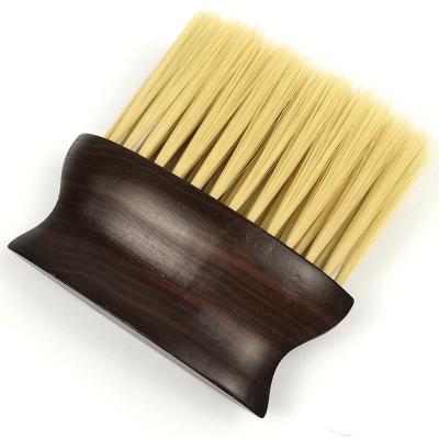 China Wooden Hair Brush Salon Handle Beard Shaving Brush Beauty Care Facial Massager Facial Massager Hair Brush Sweep Wide Sweep for sale