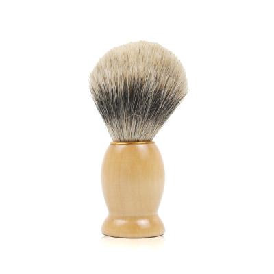 China Shaving Brush Men Dust Clean Tiny Dirt Remover Beard Brush Natural Wooden Shaving Brush Shaving Brush for sale