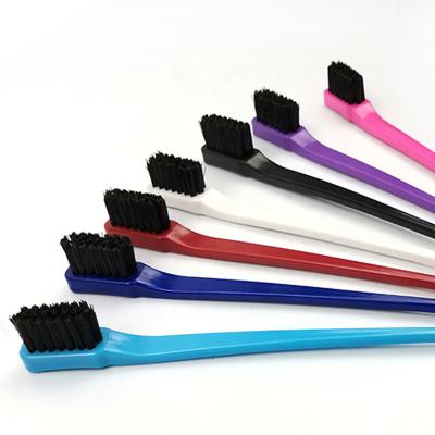 China Hot Selling High Quality Logo Color Plastic Eyebrow Brush Custom Eyebrow Brush for sale