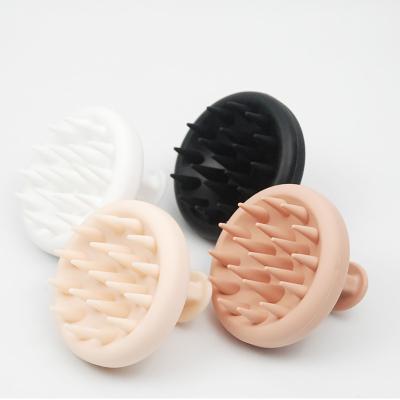 China Hot Selling Waterproof Silicon Bath Sweep Soft Shampoo Hair Brush Silicone Hair Scalp Massager Shampoo Brush For Head for sale