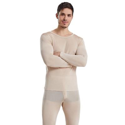 China 2022 New Mens QUICK DRY 6A High Quality Silk Soft Long Johns Long Johns Set Breathable Thermal Fashion Long Johns for sale