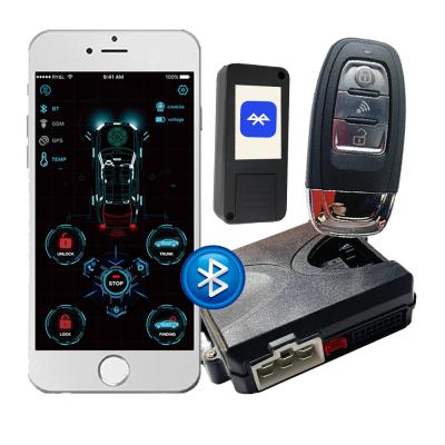 China Bluetooth Lock And Open Drop Shipping Cheap Remote Smart Keyless Car Alarm Sysyem Start Stop Entry Engine Start Stop for sale