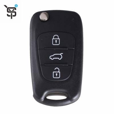 China High quality plastic +Metal OEM 3button car key cover for KIA car keys in china best car keys for sale