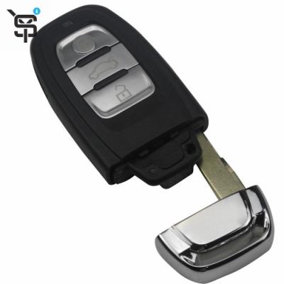 China Replace High Quality Black Key Shell Button For Audi Car Key Case Car Key Button for sale