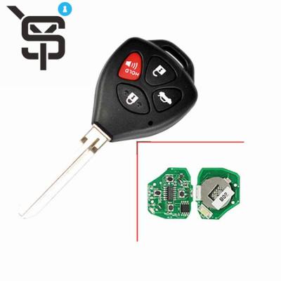 China OEM Factory Plastic Car Key Remote Key 4 Button B Series KD Bo5-4 for sale