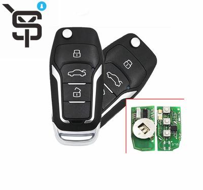 China High Quality Plastic Car Key Remote Key 3 Button B Series KD B12-3 for sale