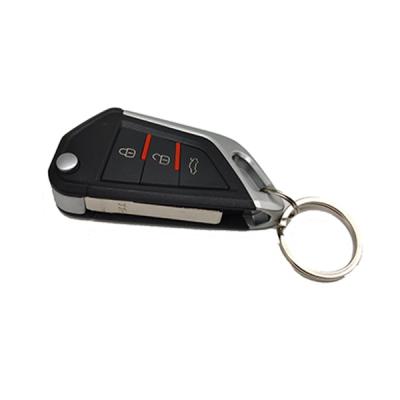 China +Hot Plastic Metal in South America Universal Car Alarm Remote Key with 370MHz for sale