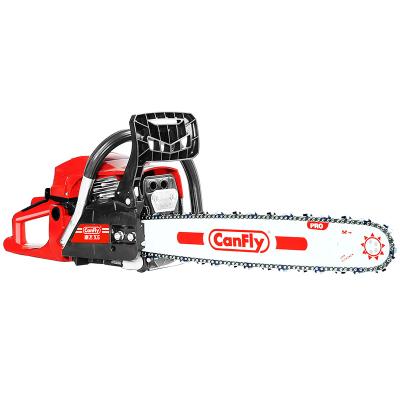 China 2-Stroke Update Canfly Green Cutting Chainsaw Gasoline Canfly-X5 Wood Cutting Chainsaw Machine for sale