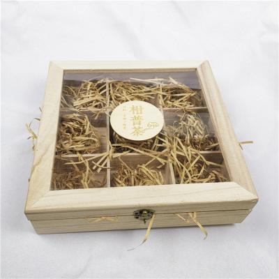 China High Quality Handmade Clear Cover Factory Customized Storage Packaging Wooden Cosmetic Box for sale