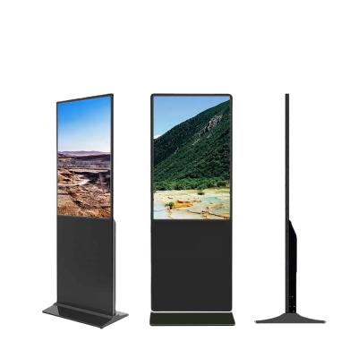 China 43 49 55 65 inch indoor digital signage and displays 4k lcd indoor advertising signage for sale