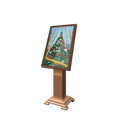 China Smart 32 Inch Screen Picture Frame Advertising Player Indoor Android Digital Signage Kiosk for sale