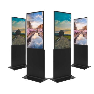 China 49 Inch Indoor Medical Industrial Wifi Standing Indoor Vertical LCD Monitor Kiosk Digital Signage Display for sale