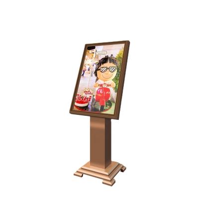 China Indoor digital signage advertising photo frame screen 27 inch advertising lcd display player 1080p android digital signage for sale