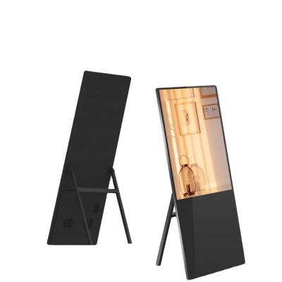 China 43 55 indoor 65 inch lcd poster screen mall indoor digital signage portable lcd digital signage for sale