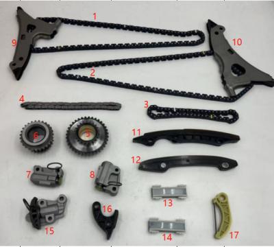 China Professional supply 2760502416 2760502316 0009931378 timing chain kits for M-BENZ 276 C-CLASS (W205) for sale