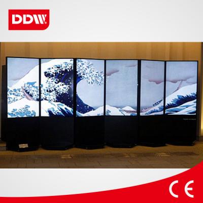 China 55inch network floor standing digital signage,standing lcd advertising playe for sale