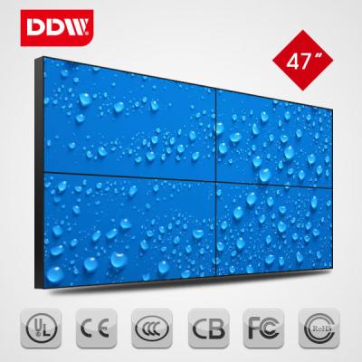 Chine luminosité Samsung d'encadrement de 2*2 55inch 3.5mm intense de mur visuel ultra étroit d'affichage à cristaux liquides à vendre