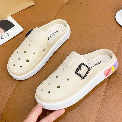 China Other High Quality Garden Shoes women Shoes Wearable Anti-slip Clog Shoes women's sport Slippers Trend PVC Factory Wholesale for sale