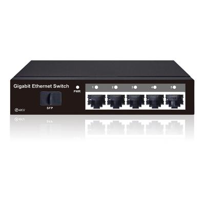 China fsat internet port network switch 10/100mbps Network Security System OEM/OD Fanless FULL GIGABIT Ethernet Industrial Switch for sale