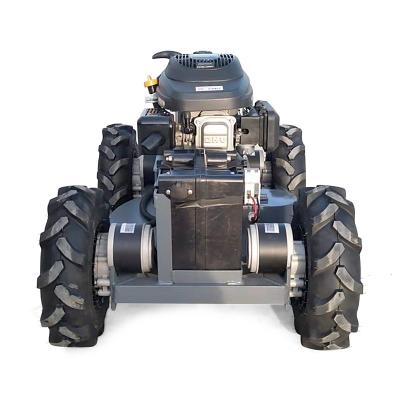 Chine Remote Control Lawn Mower Green Professional Long Range Lawn Mower For Mowing à vendre