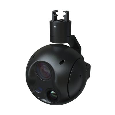 中国 Sustainable Dual Sensor IR Night Vision Drone Camera 30x Optical Zoom Drone Video Camera 販売のため