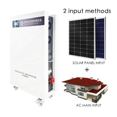 China AC Solar Power Storage Bank 3KW 50Hz - 60Hz  Sustainable Power Storage Bank Te koop