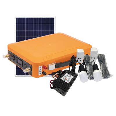 China Orange Portable Solar Power Station For Home Solar Energy Power Station zu verkaufen