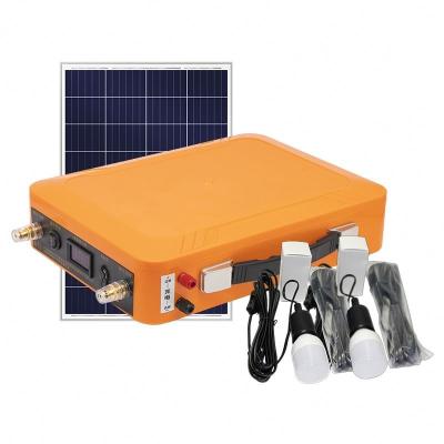 China Innovative Portable Solar Power Station 12V 5W Orange  Solar Power Station à venda