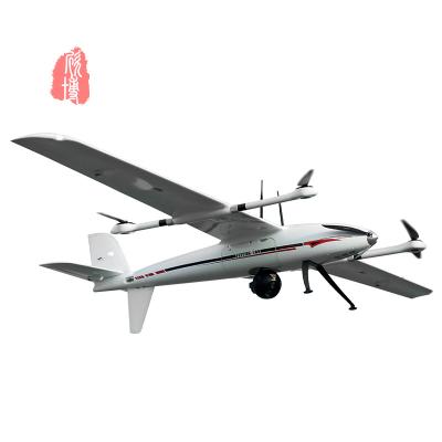 China Gasoline Power  VTOL Fixed Wing Drone Fuel Efficient 100KG Payload Auto Flight Control Helicopter for sale