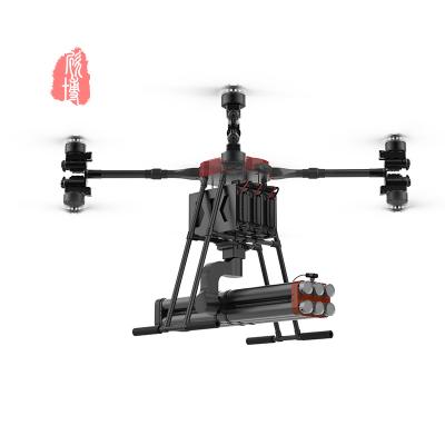 China 45min Hover Time Fire Rescue Drone 5G Support H16 And MIPI HD LED Camera Fire Extinguisher Drone Te koop