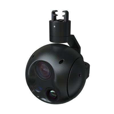 China Dual Sensor Optical Zoom Camera With IR Night Visio 3 Axis Gimbal for sale