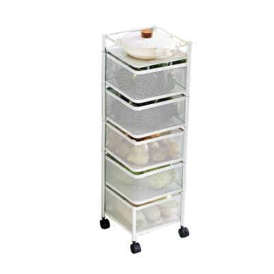 China Viable Custom Wholesale Price Display Square Fruit And Vegetable Storage Rack for sale