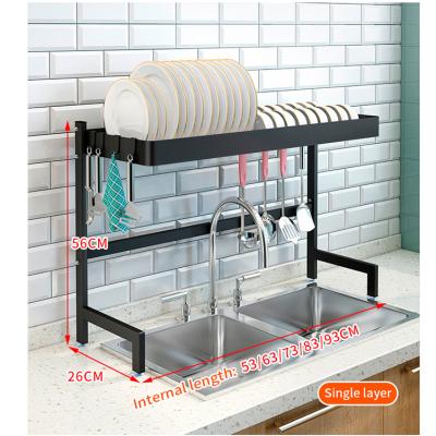 China Free Shipping Japanese Affordable Sustainable Price Stainless Steel Storage Dish Rack Rack Dish Rack On Table for sale