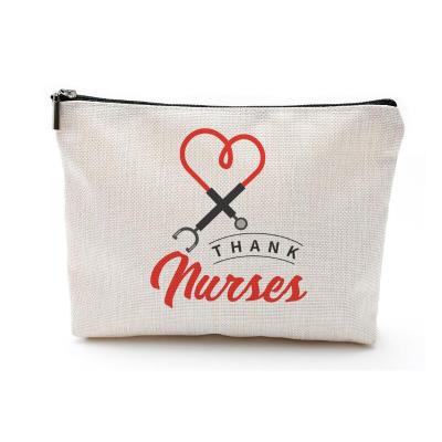 China As Picture White Nurse Bag Customized Letters Thank You Nurse For Medical Gift Bag for sale