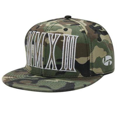 China 2021 Custom COMMON Snapback Hat Baseball Cap Camouflage Camouflage Hat Hip Hop Hats for sale