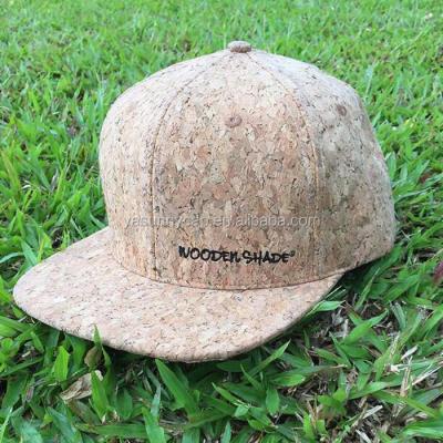 China COMMON High Quality 6 Panel Cork Hat With Custom Logo for sale