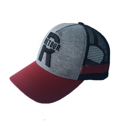 China Custom COMMON 5 Panels Trucker Hat With 3D Logo for sale