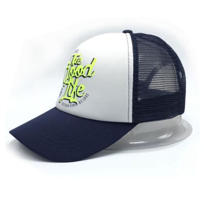 China JOINT Hot Sale 5 Panel Foam Mesh Trucker Hat With Printing Logo for sale