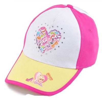 China Built 5 Panels High Quality Custom Cute Kid Baseball Caps For Wholesale for sale