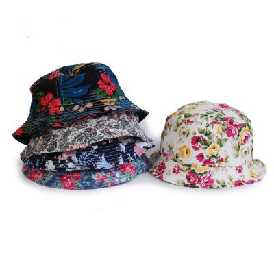 China Lovely and Comfortable Breathable Custom Colored Cotton Kids Size Bucket Hats Kids Size Bucket Hats for sale