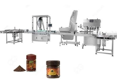 China China Manufacturer 20-35bottles/min Powder Filler Machine Coffee Powder Filling Machine Te koop