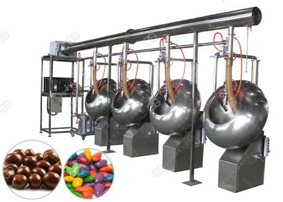 China SS304 Automatic Chocolate Polishing Coating Machine Diameter 40-150 Cm for sale