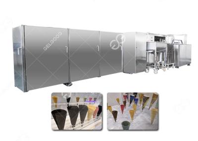 China Full Automatic Ice Cream Cone Production Line/Waffle Cone Machine Price for sale